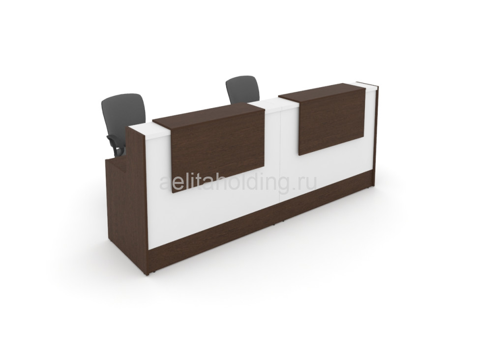 Стойка ресепшн STYLE 3244х740х1156 Венге